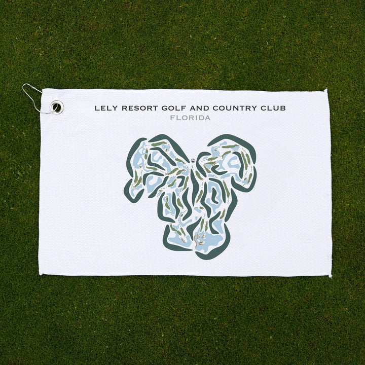 Lely Resort Golf and Country Club, Florida - Printed Golf Courses