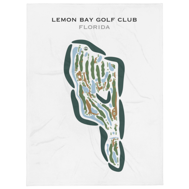 Lemon Bay Golf Club, Florida - Printed Golf Courses