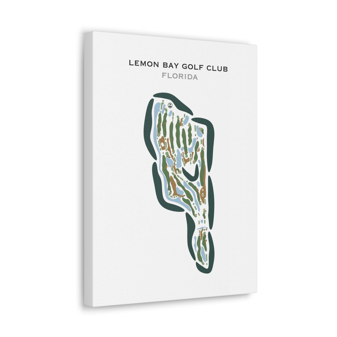 Lemon Bay Golf Club, Florida - Printed Golf Courses