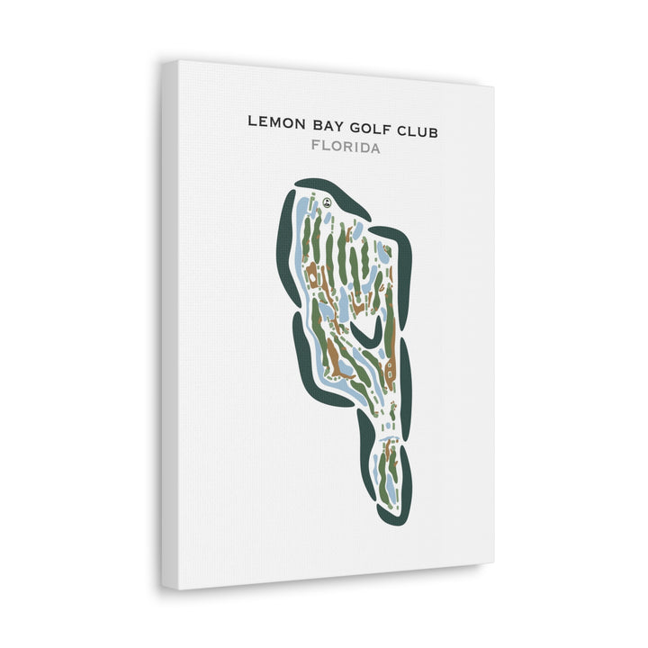 Lemon Bay Golf Club, Florida - Printed Golf Courses