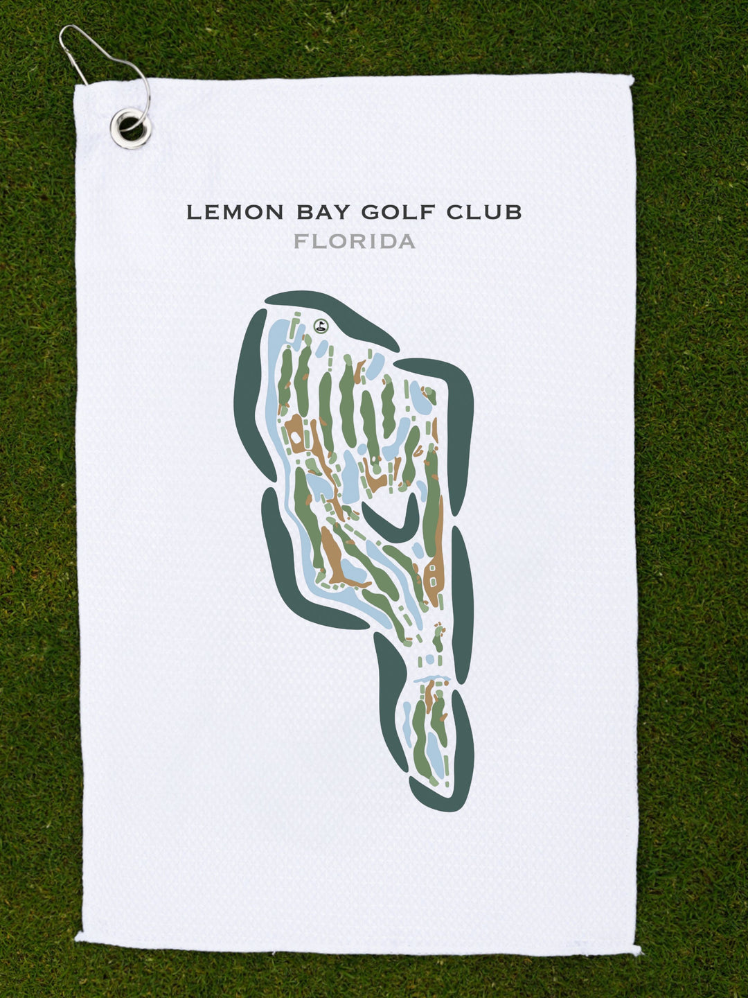 Lemon Bay Golf Club, Florida - Printed Golf Courses