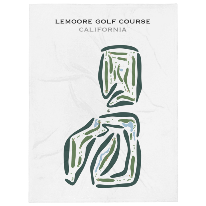 Lemoore Golf Course, California - Printed Golf Courses