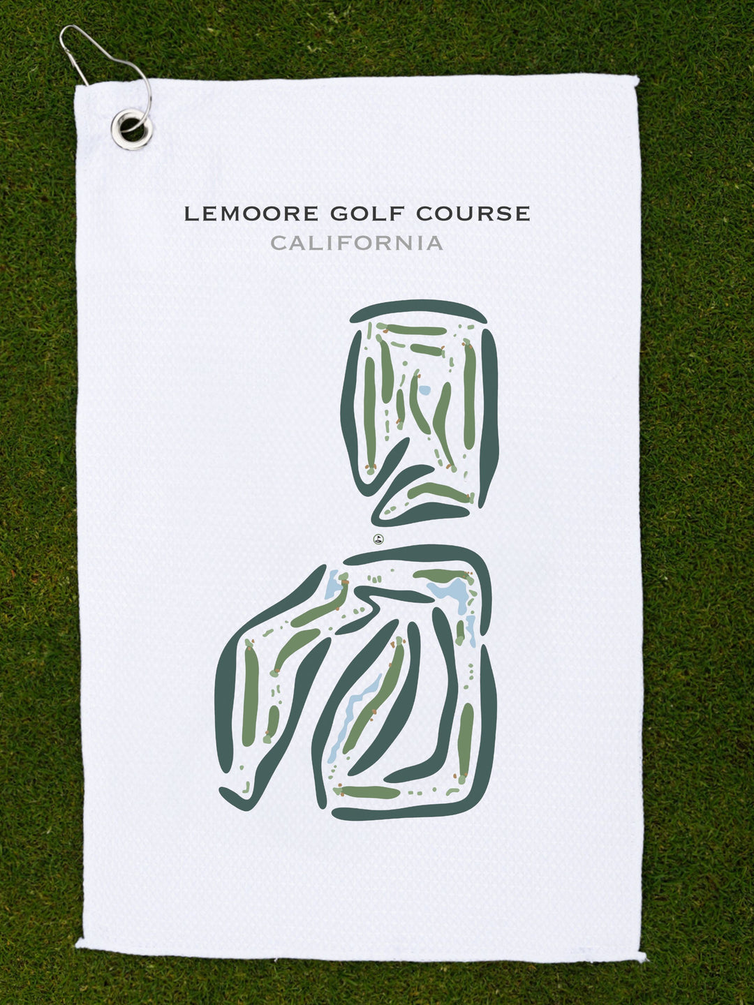 Lemoore Golf Course, California - Printed Golf Courses