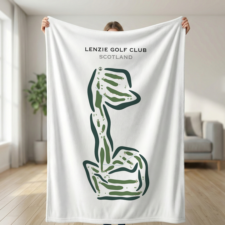 Lenzie Golf Club, Scotland - Printed Golf Courses