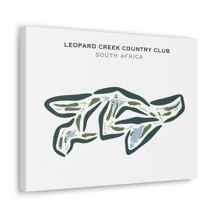 Leopard Creek Country Club, South Africa - Printed Golf Courses