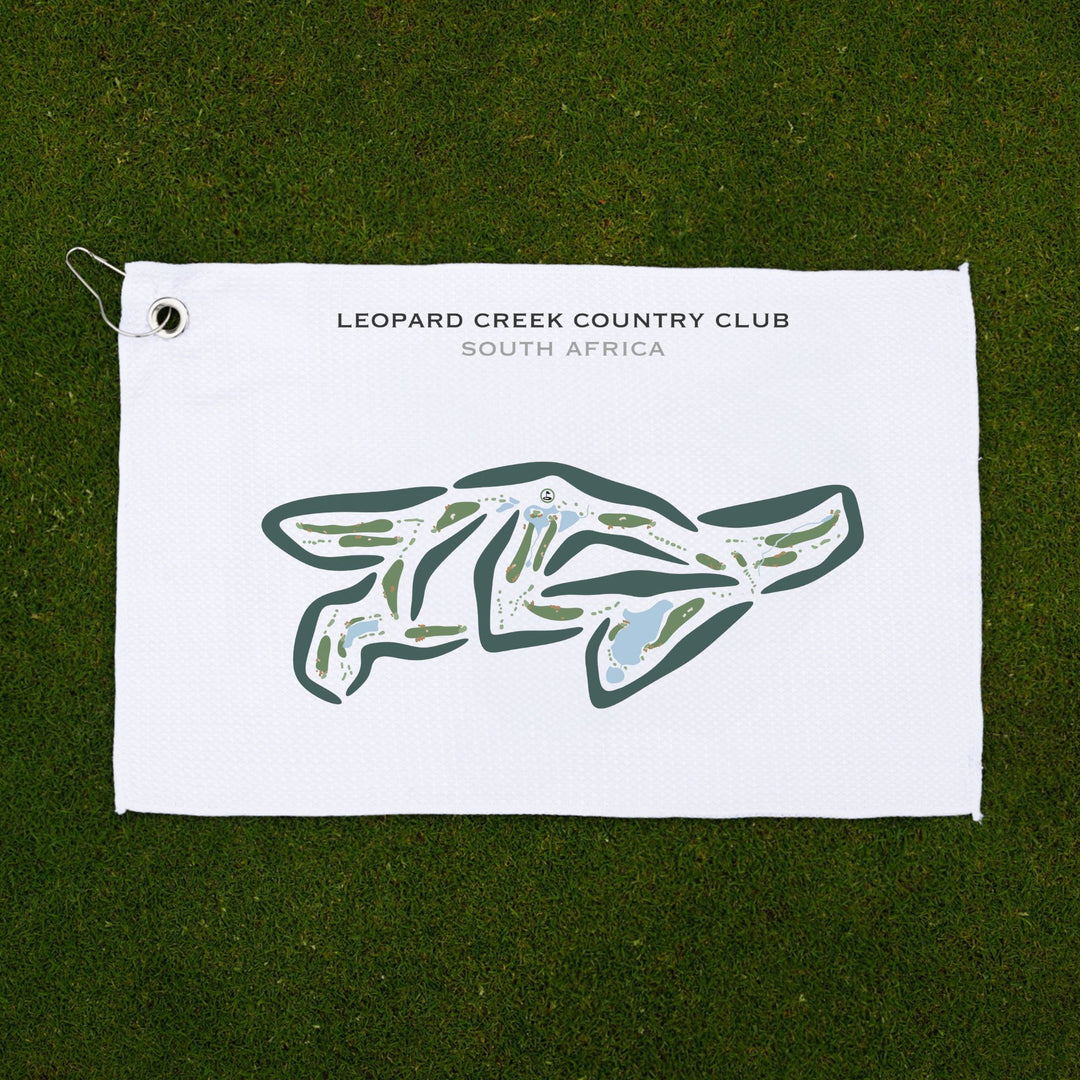 Leopard Creek Country Club, South Africa - Printed Golf Courses