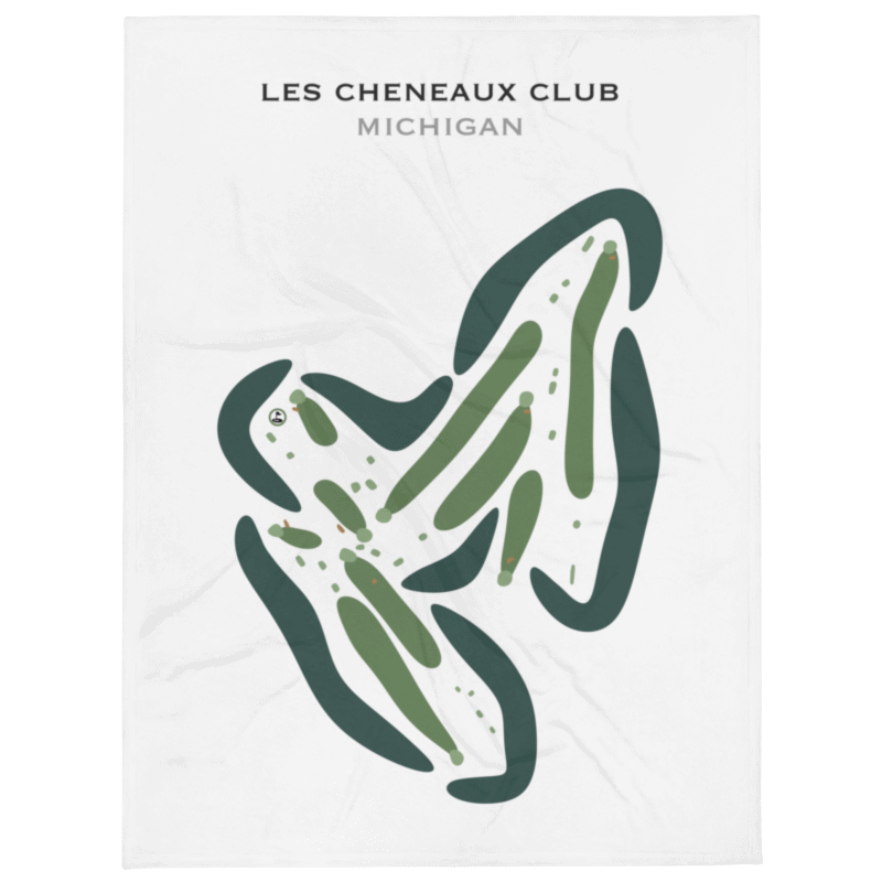 Les Cheneaux Club, Michigan - Printed Golf Courses