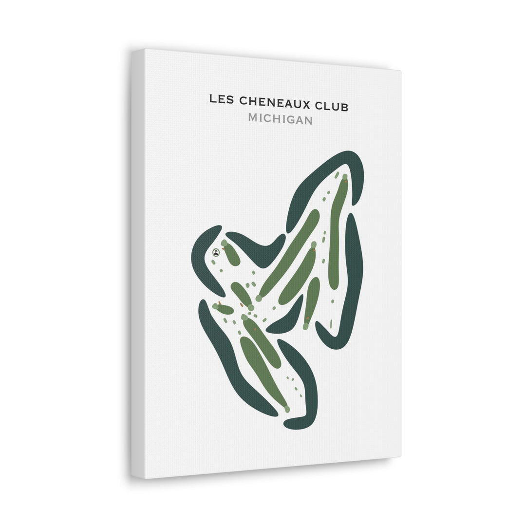 Les Cheneaux Club, Michigan - Printed Golf Courses