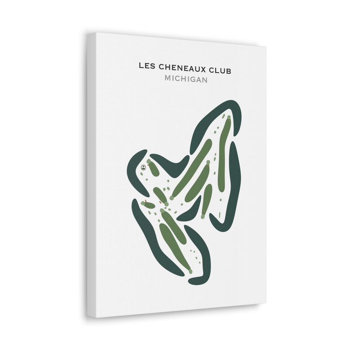 Les Cheneaux Club, Michigan - Printed Golf Courses