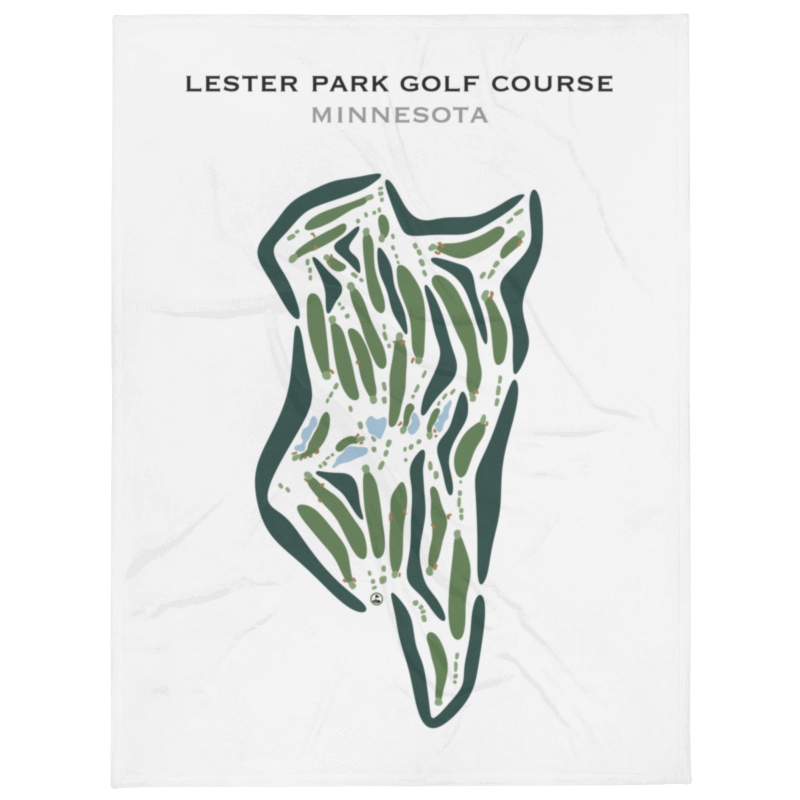 Lester Park Golf Course, Minnesota - Printed Golf Courses