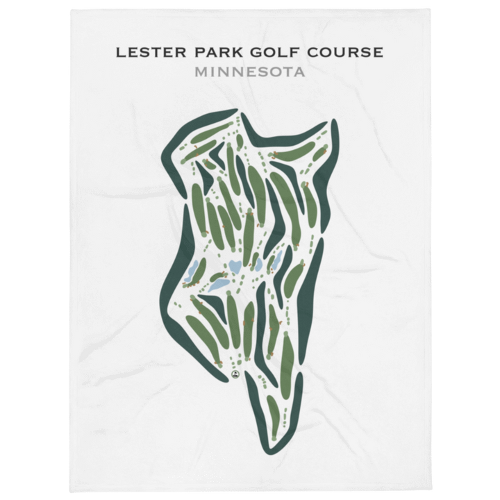 Lester Park Golf Course, Minnesota - Printed Golf Courses