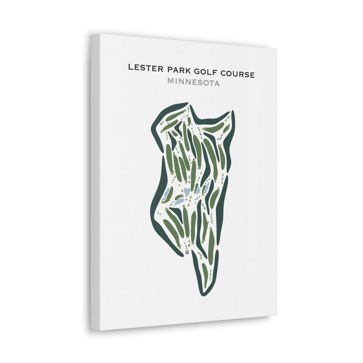 Lester Park Golf Course, Minnesota - Printed Golf Courses