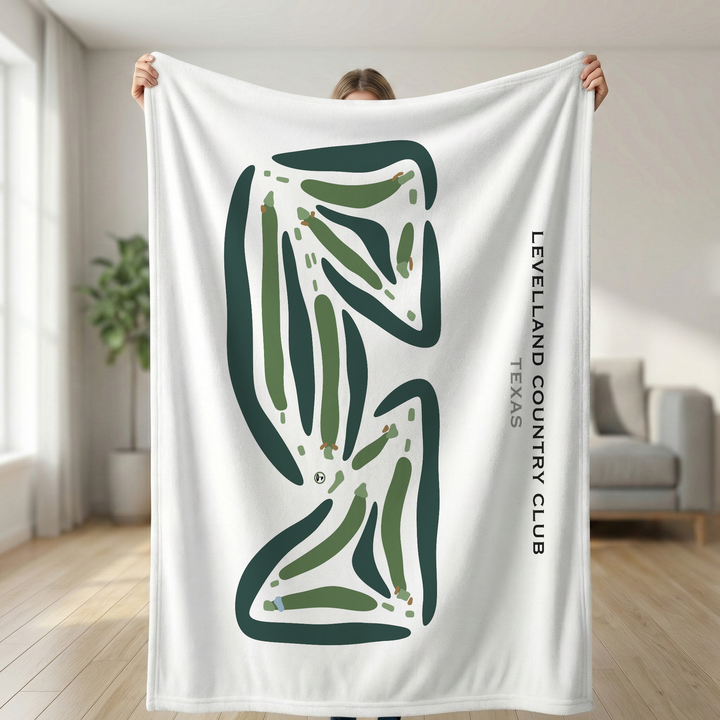 Levelland Country Club, Texas - Printed Golf Courses