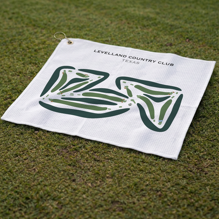 Levelland Country Club, Texas - Printed Golf Courses