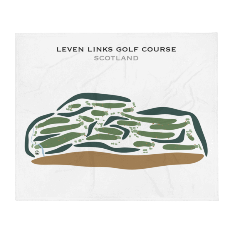 Leven Links Golf Course, Scotland - Printed Golf Courses