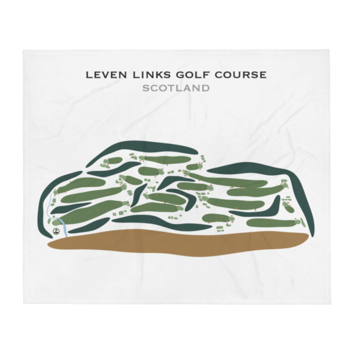 Leven Links Golf Course, Scotland - Printed Golf Courses