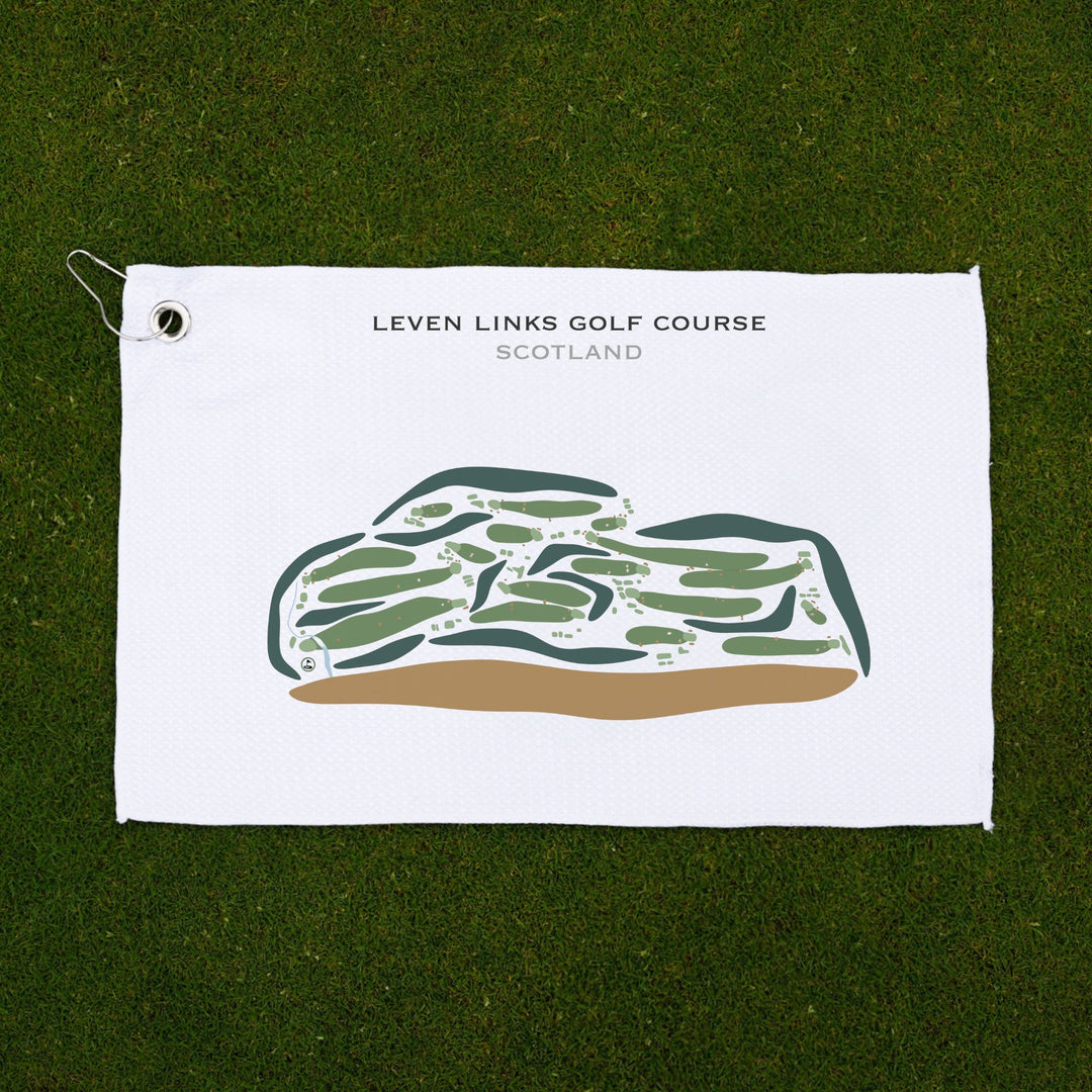 Leven Links Golf Course, Scotland - Printed Golf Courses