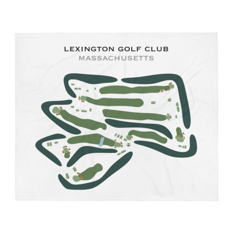 Lexington Golf Club, Massachusetts - Printed Golf Courses