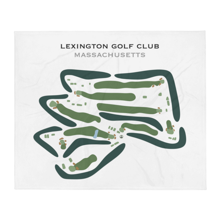 Lexington Golf Club, Massachusetts - Printed Golf Courses