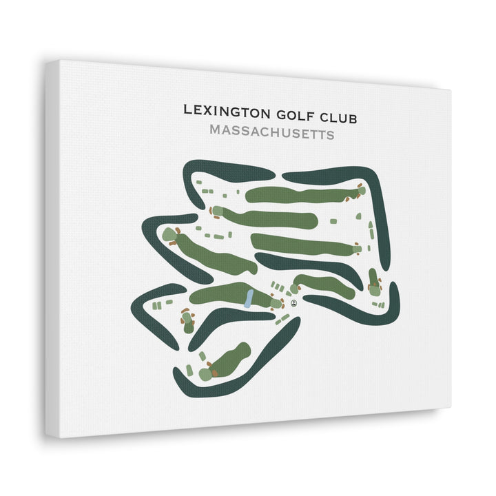 Lexington Golf Club, Massachusetts - Printed Golf Courses