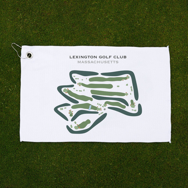 Lexington Golf Club, Massachusetts - Printed Golf Courses
