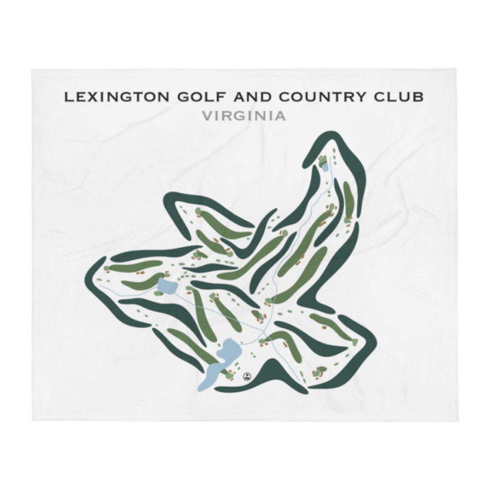 Lexington Golf & Country Club, Virginia - Printed Golf Courses