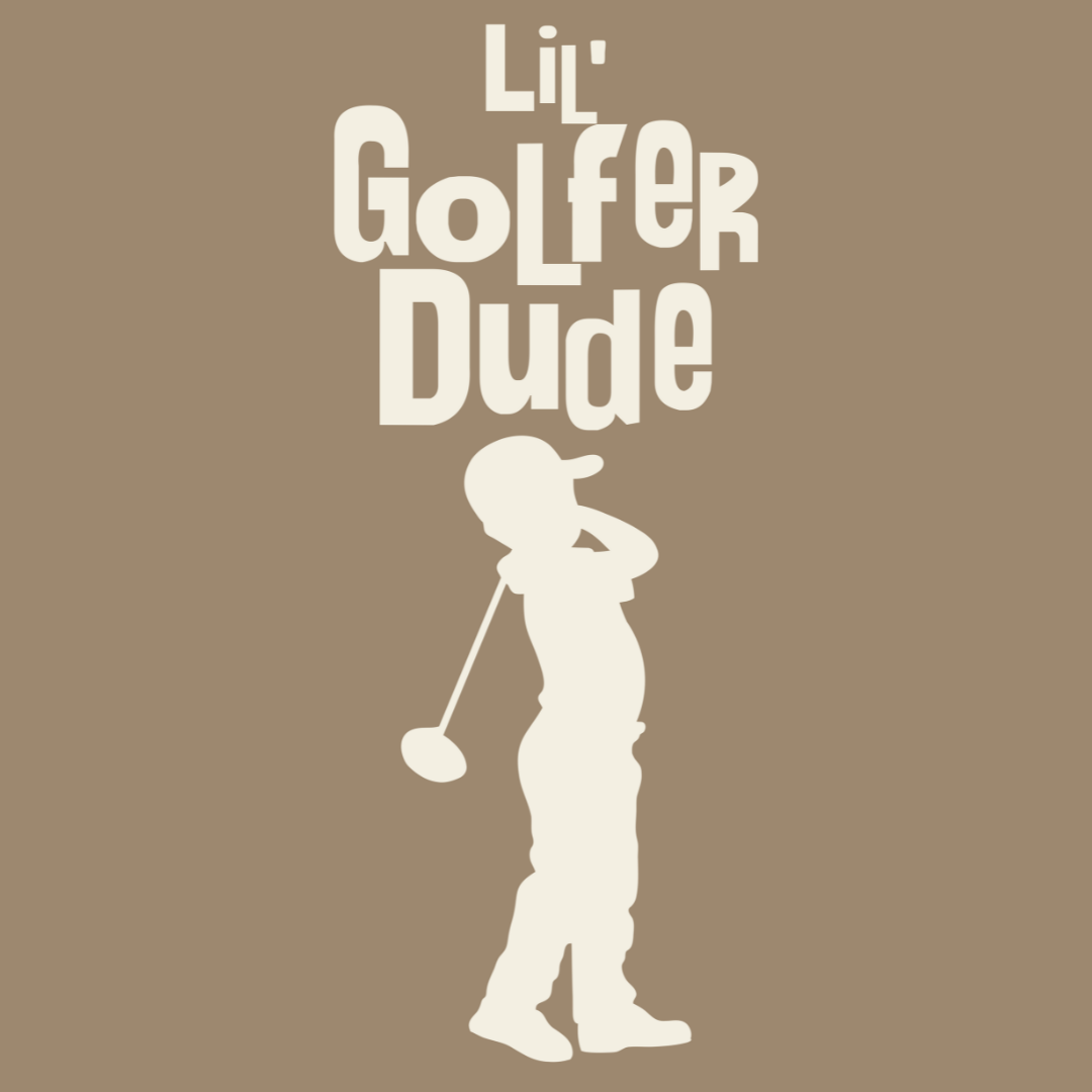 LiL Golfer Dude - Brown