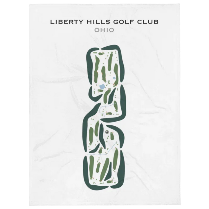 Liberty Hills Golf Club, Ohio - Printed Golf Courses