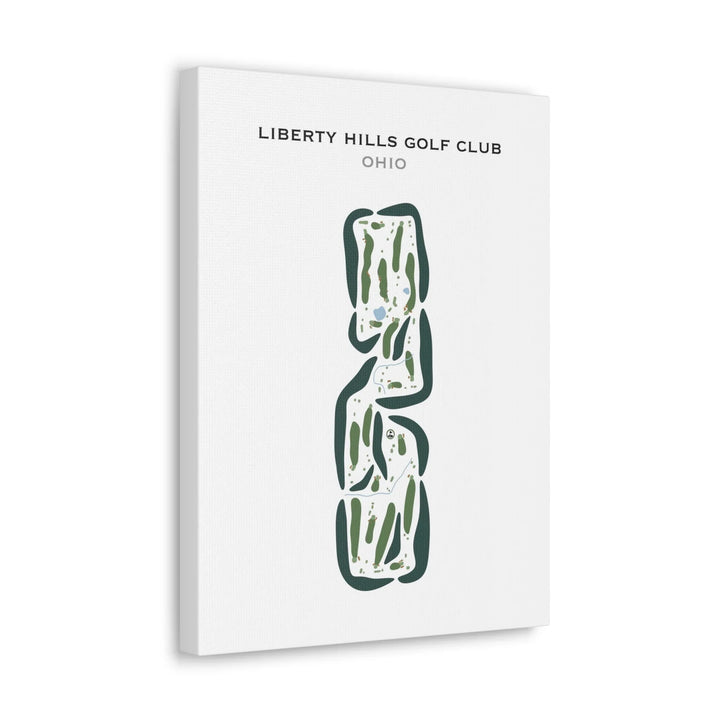 Liberty Hills Golf Club, Ohio - Printed Golf Courses