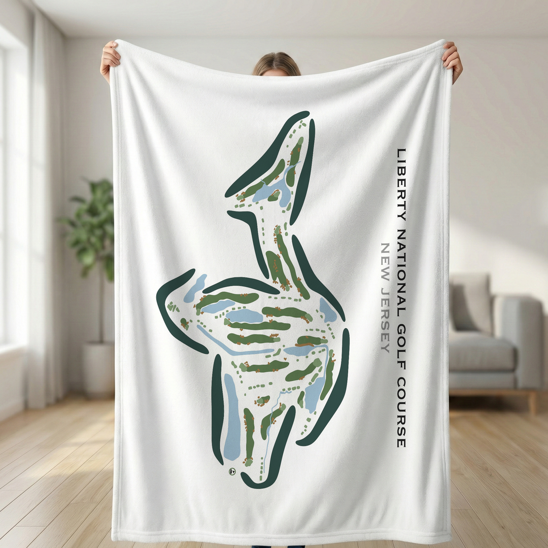 Liberty National Golf Course, New Jersey - Printed Golf Courses