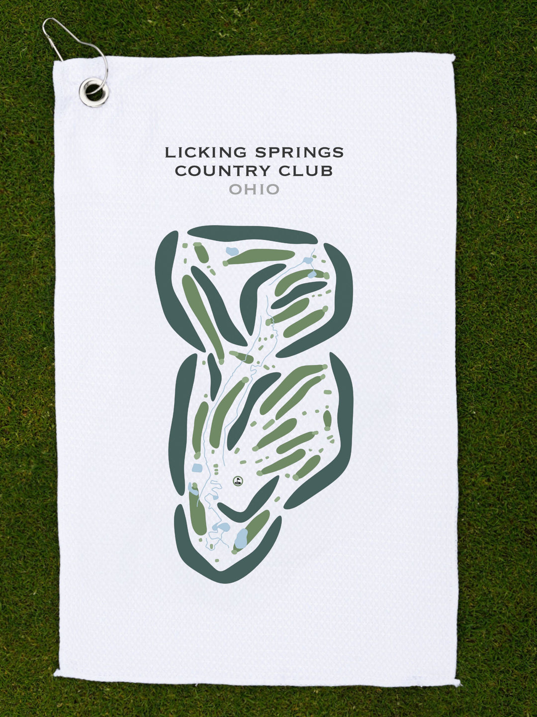 Licking Springs Country Club, Ohio - Printed Golf Courses