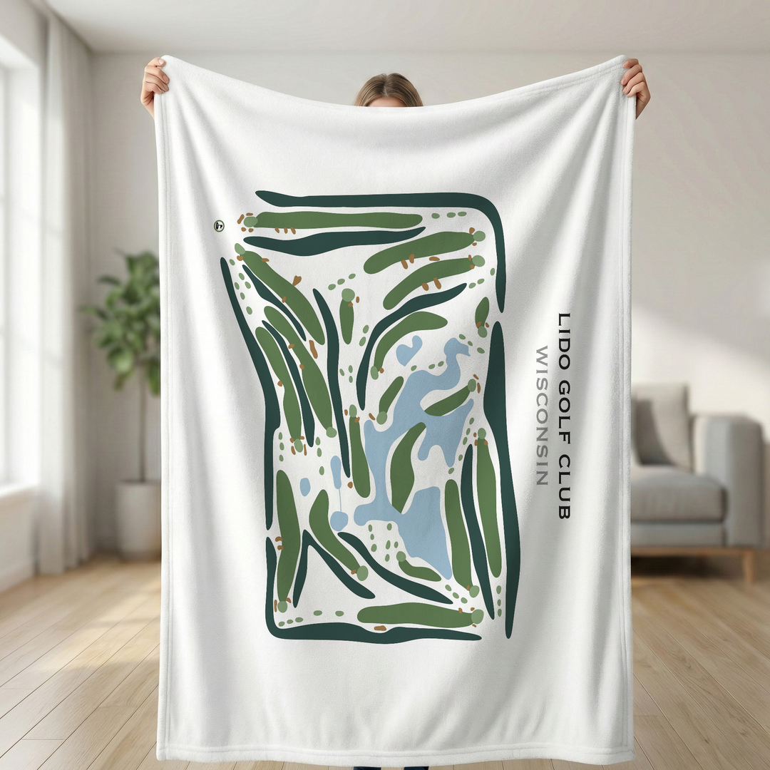 Lido Golf Club, Wisconsin - Printed Golf Courses