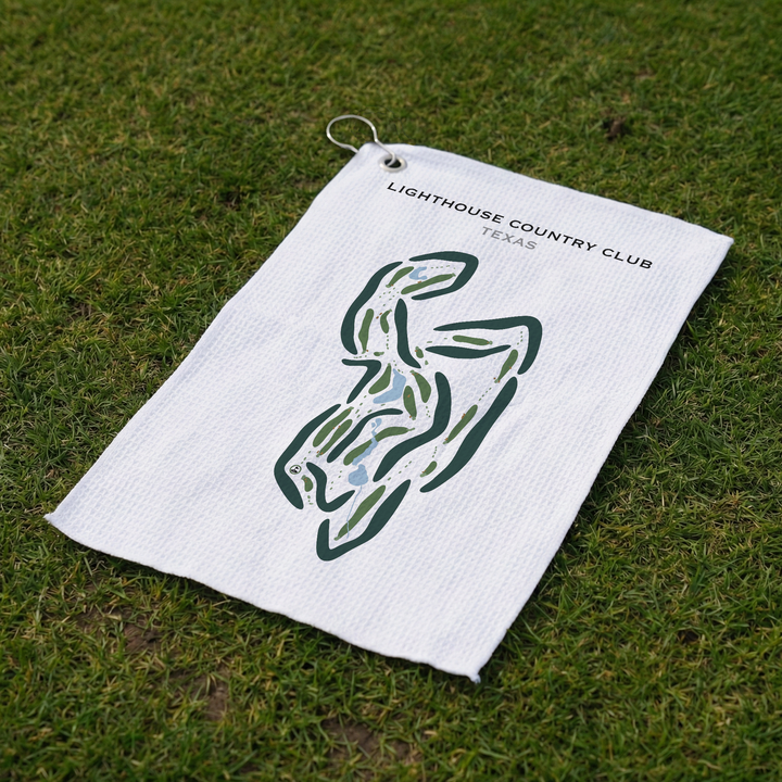Lighthouse Country Club, Texas - Printed Golf Courses
