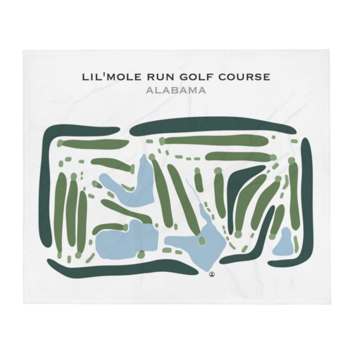 Lil' Mole Run Golf Course, Alabama - Printed Golf Courses