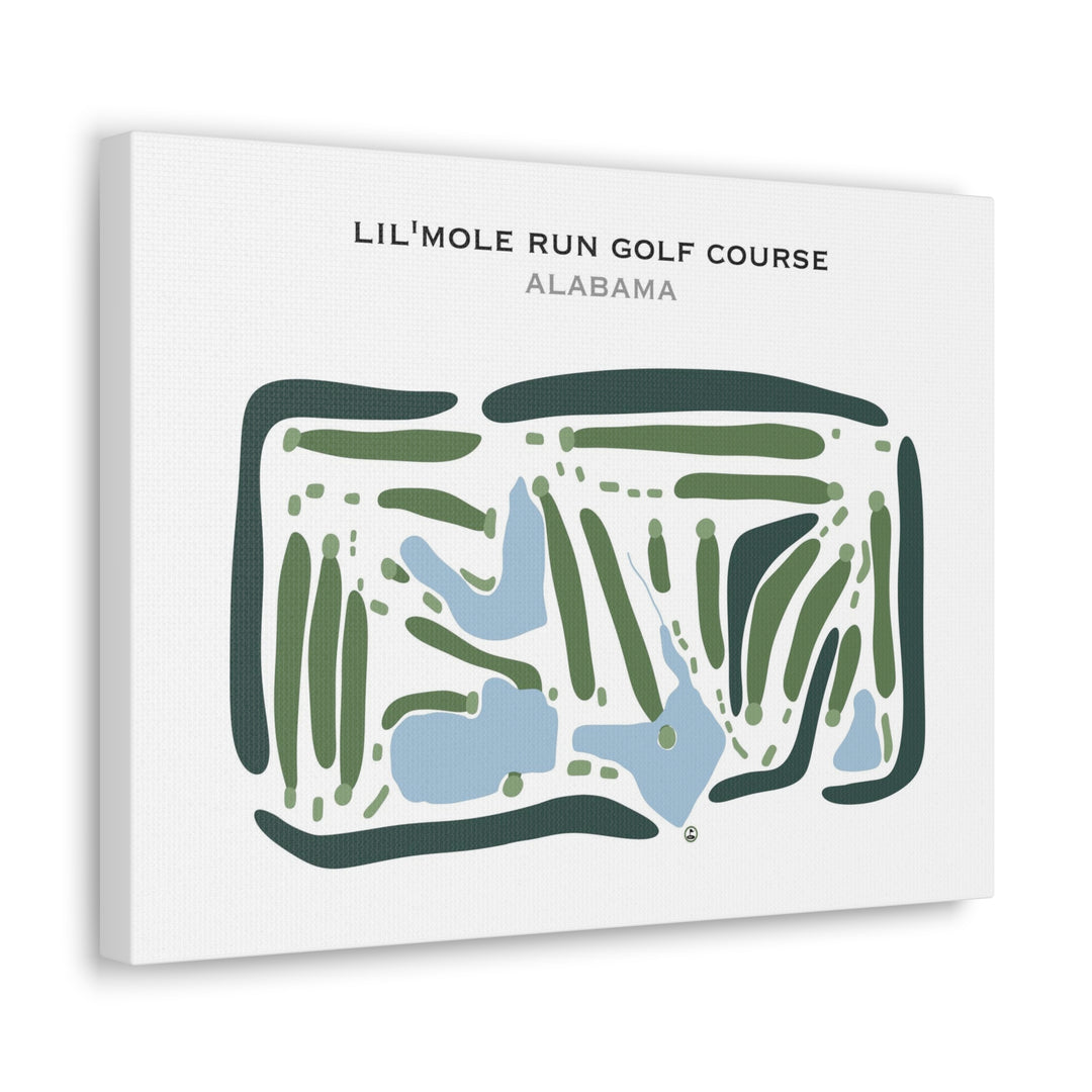 Lil' Mole Run Golf Course, Alabama - Printed Golf Courses