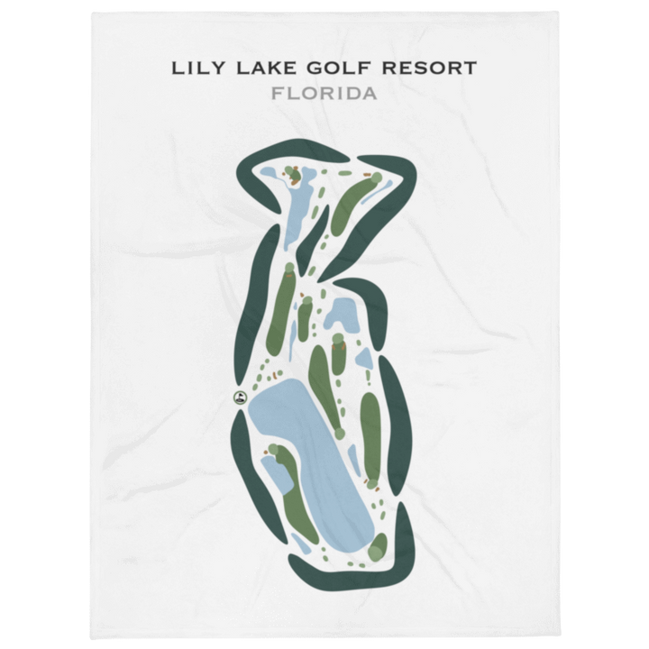 Lily Lake Golf Resort, Florida - Printed Golf Courses