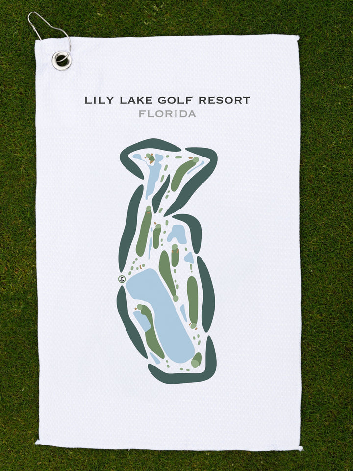 Lily Lake Golf Resort, Florida - Printed Golf Courses