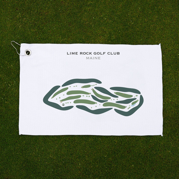 Lime Rock Golf Club, Maine - Printed Golf Courses