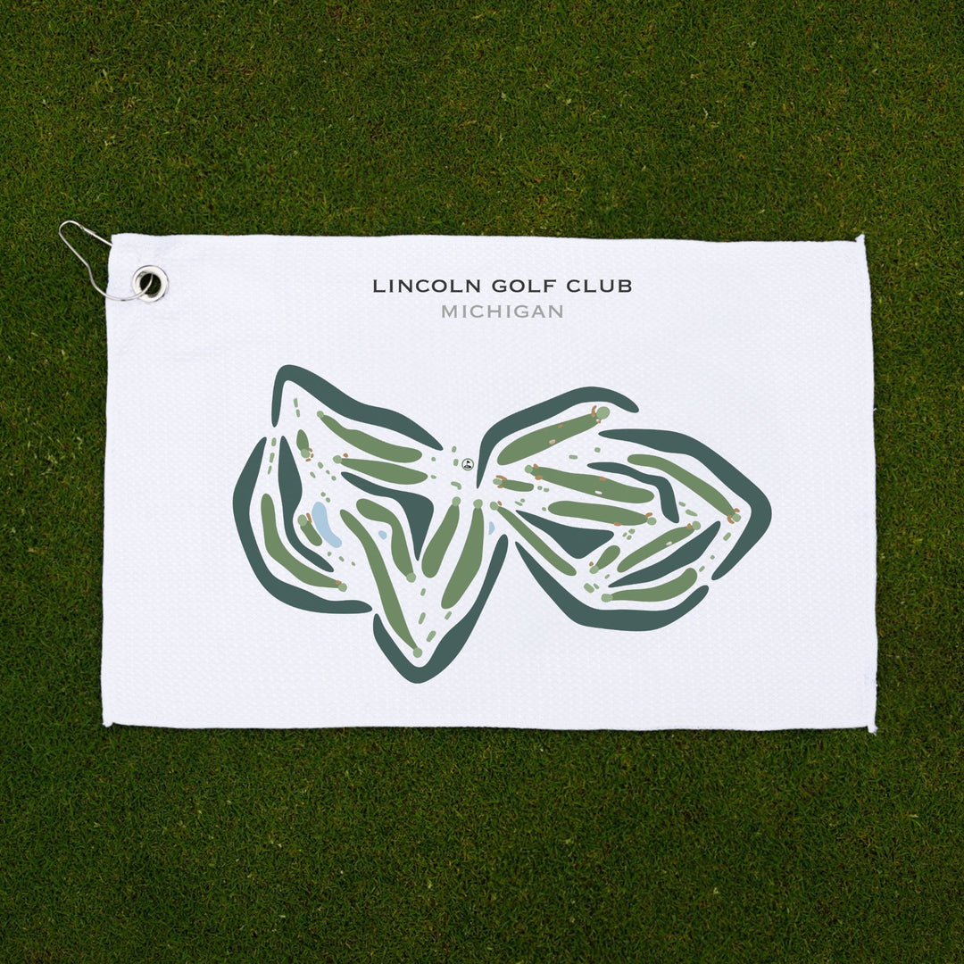 Lincoln Golf Club, Michigan - Printed Golf Courses