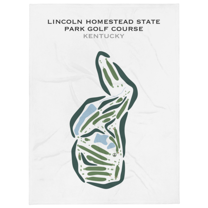 Lincoln Homestead State Park Golf Course, Kentucky - Printed Golf Courses