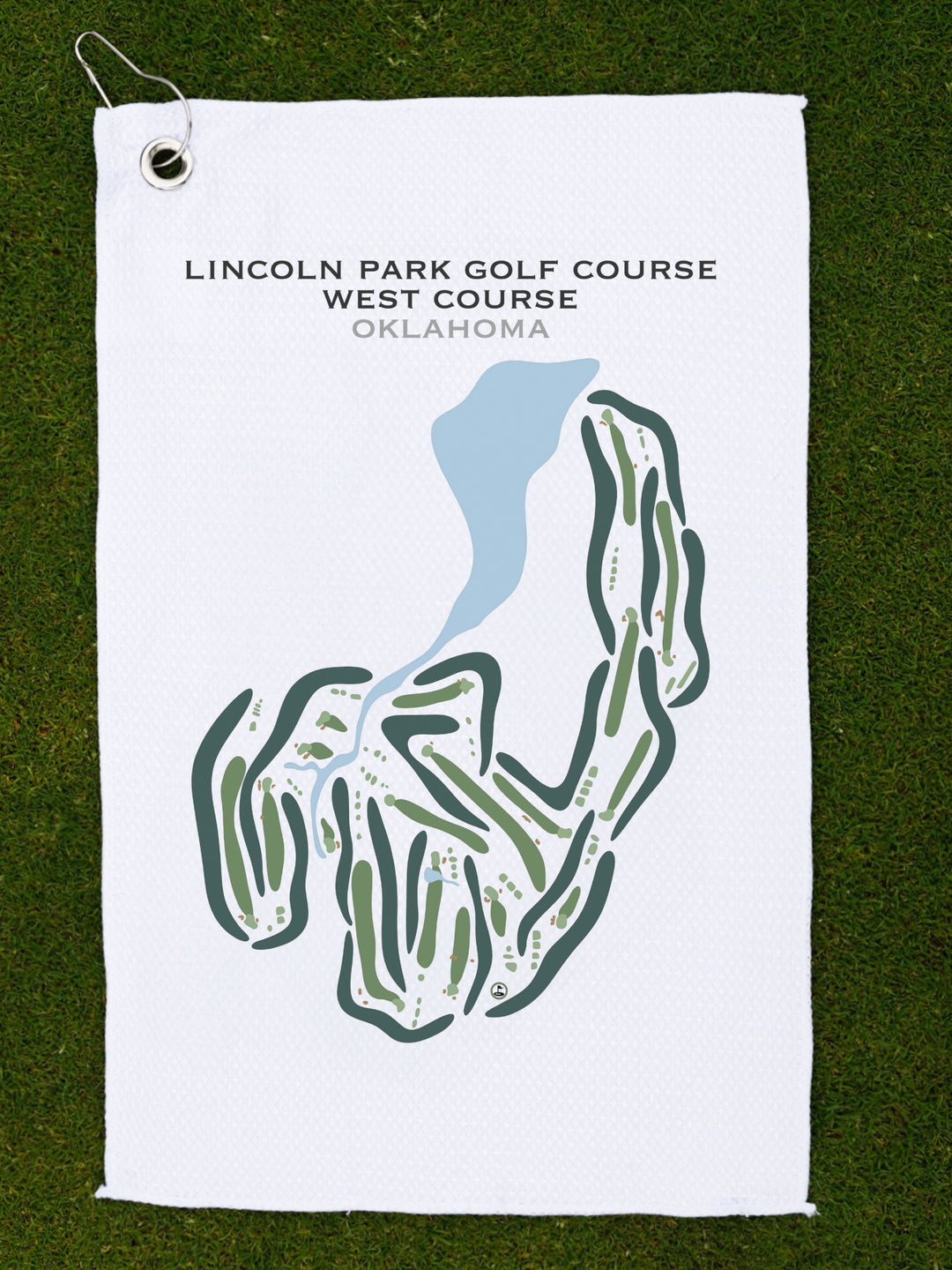 Lincoln Park Golf Course - West Course, Oklahoma - Printed Golf Courses
