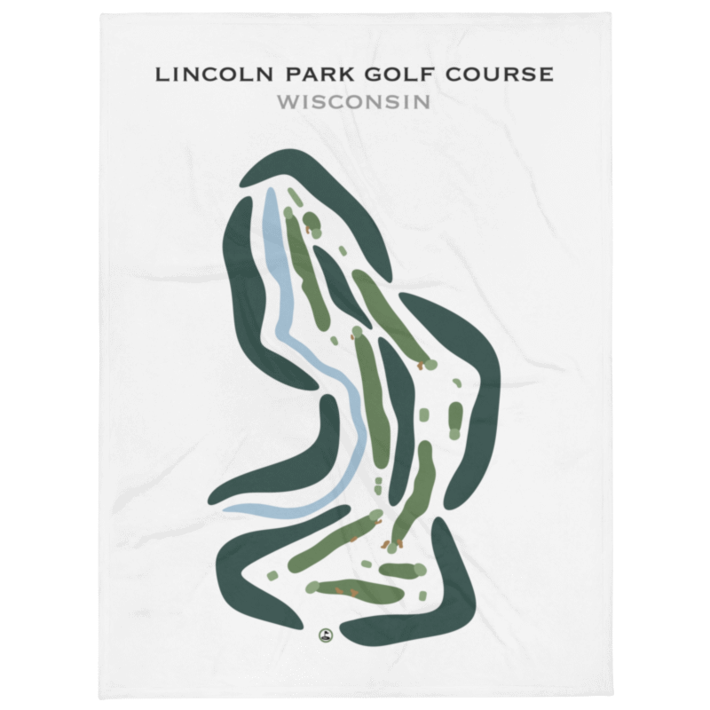 Lincoln Park Golf Course, Wisconsin - Printed Golf Courses