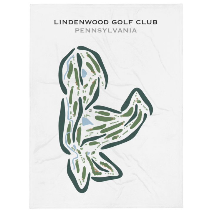 Lindenwood Golf Club, Pennsylvania - Printed Golf Courses