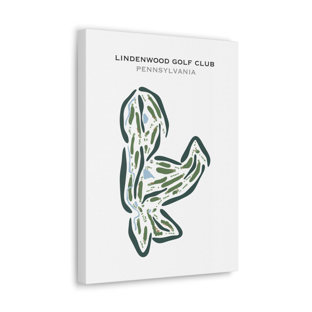 Lindenwood Golf Club, Pennsylvania - Printed Golf Courses