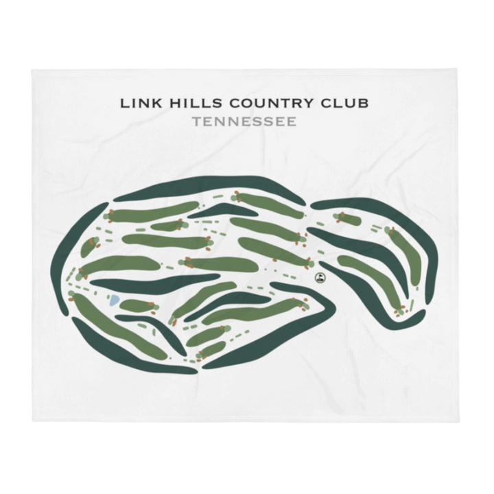 Link Hills Country Club, Tennessee - Printed Golf Courses