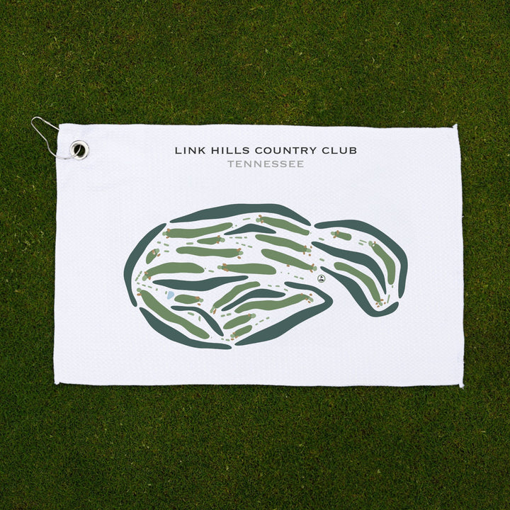 Link Hills Country Club, Tennessee - Printed Golf Courses