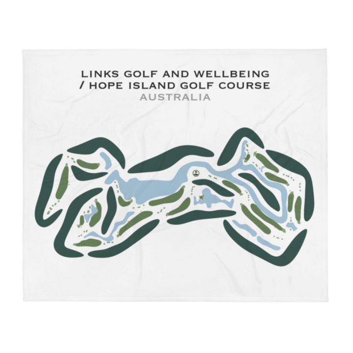 Links Golf & Wellbeing | Hope Island Golf Course, Australia - Printed Golf Courses