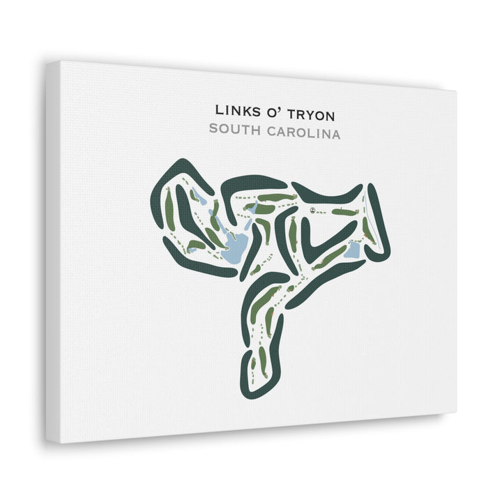 Links O'Tryon, South Carolina - Printed Golf Courses