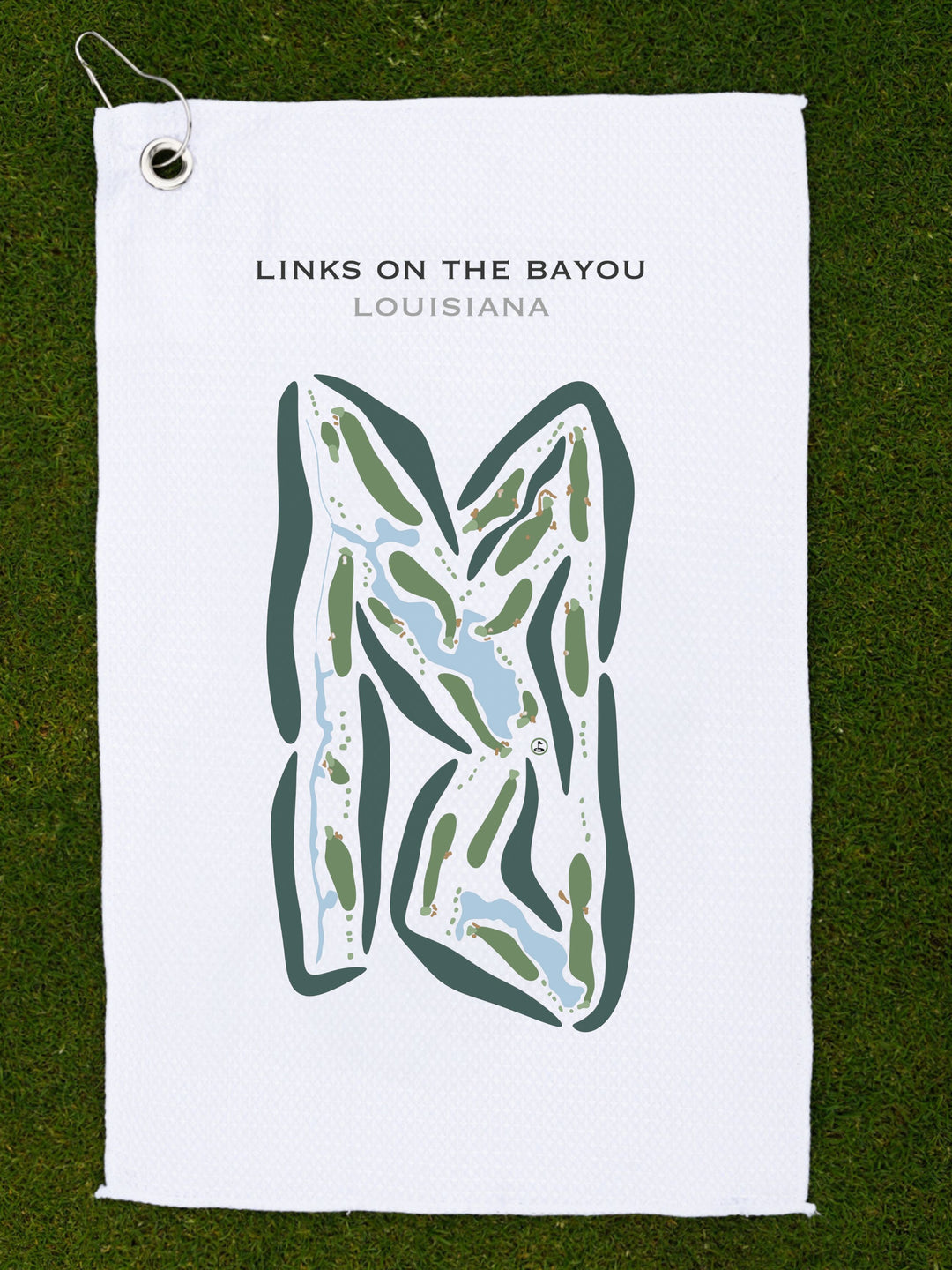 Links On the Bayou, Louisiana - Printed Golf Courses