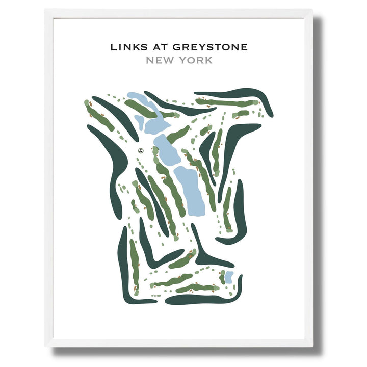 The Links at Greystone, New York - Printed Golf Courses - Golf Course Prints